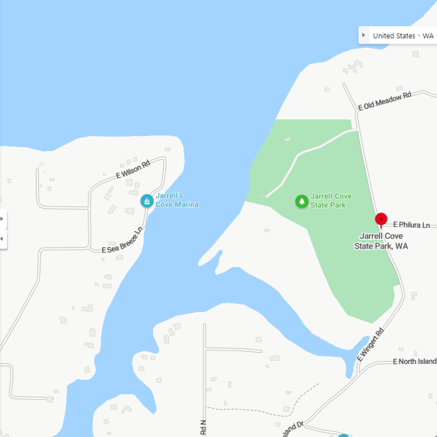 map showing location and area of the park